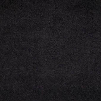 Dark gray woven fabric sample with dense, granular texture; uniform pile and subtle tonal variations; label reads “bonaldo azimut 9b46”.