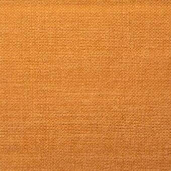 Woven fabric texture, muted orange color, dense granular pile with subtle tonal variations and a matte finish.
