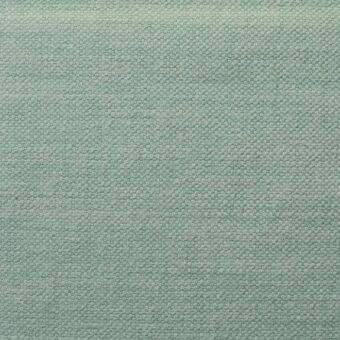 Sage green woven fabric texture with a granular surface, labeled “bonaldo creta 900 96m,” displaying a dense, matte, nubby pile construction.