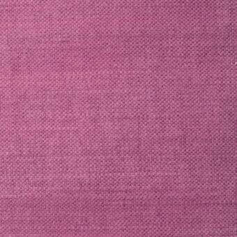 Woven fabric texture in rose-mauve, exhibiting a dense, square weave and matte finish; sample labeled “bonaldo creta 96t”.