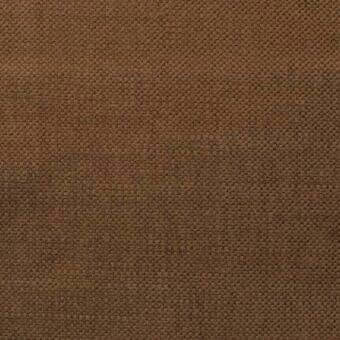 Woven fabric texture in medium brown, displaying a dense, uniform weave with a matte finish and subtle tonal variations.