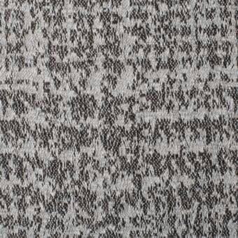Galles fabric texture, light gray and dark brown speckled weave, dense looped construction, Bonaldo SA59 collection sample.