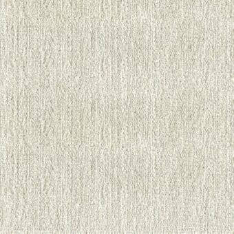 Hyle fabric sample, off-white linen texture, striated weave with short pile and vertical lines, matte finish, EB56 model.