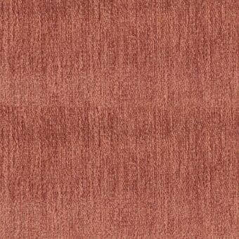 Terracotta looped fabric texture with a horizontal ribbed pattern, displaying a consistent muted tone and a soft, plush, high-pile surface.