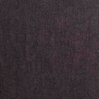 Charcoal gray fabric sample with reddish-brown fleck pattern, dense weave texture, matte finish, studio lighting, “linus sa23” collection.