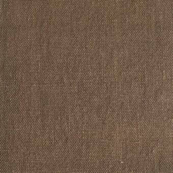 Brown woven fabric sample, dense linen texture, irregular pattern, warm medium tone, matte finish, Bonaldo Linus SA29 collection.