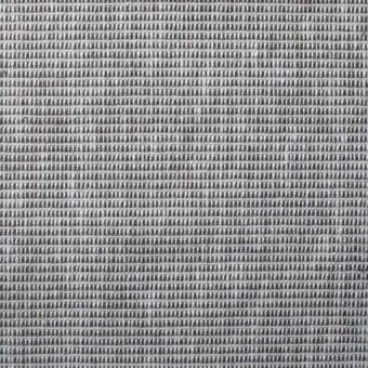 Gray rete fabric sample displaying a grid weave pattern, matte finish, and textured surface; Bonaldo collection, model sa67.
