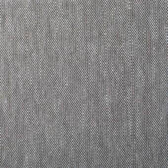 Gray woven textile with a dense, uniform pattern and subtle heathered texture, displaying cool tones and a compact weave structure.