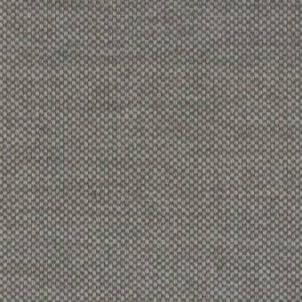 Woven fabric sample, muted gray tone, dense grid texture with heathered effect and matte finish, presented on a neutral background.
