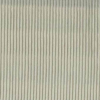 Floki fabric sample, pale grey-green, with narrow vertical ribs and a tight weave, from the bonaldo ‘must’ collection, model MD49.