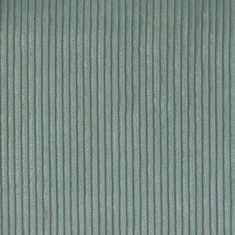 Corduroy fabric texture, dusty blue-green, narrow vertical ribs, soft pile, even weave, model MD57 from Bonaldo fabrics collection.