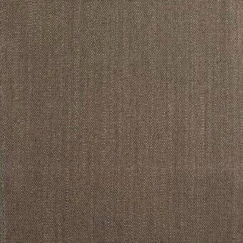 Woven fabric sample, muted brown with gray and beige heathering, displaying a vertical rib and “bonaldo flora md38” label.