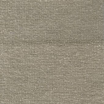 Woven fabric sample, gray-beige tone, horizontal striations, dense texture with granular appearance and subtle shading variations.