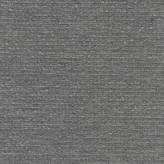 Gray woven fabric sample with horizontal striations, displaying a dense linear texture and matte finish; part of the Bonaldo fabrics collection.