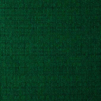 Green woven fabric sample with a matte finish, dense texture, and uniform pattern; label reads “bonaldo fabrics ombra md08”.