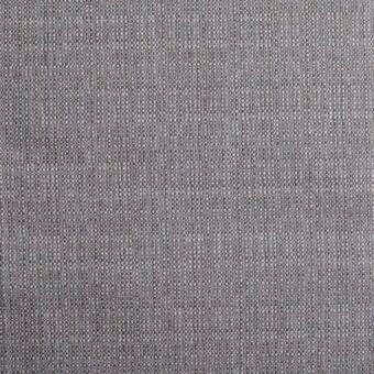 Gray woven fabric displaying a dense, heathered texture with tonal variations; uniform weave suggests durability and structured material composition.