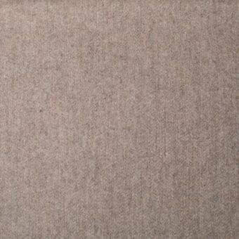 Wool blend fabric swatch, heathered beige and gray, dense weave with visible texture and a matte finish; tag reads “bonaldo st moritz mc61”.