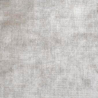 Woven fabric sample, muted gray tone, linear texture with distressed effect, matte finish, dense construction, possibly linen blend, Bonaldo Vegas mb01.