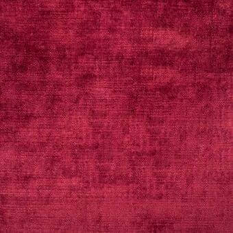 Red woven fabric texture, Bonaldo Vegas MB09 collection, displaying a grid pattern with tonal variations and a brushed, plush finish.