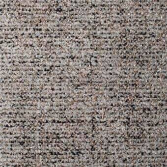 Bonaldo sp33 fabric texture, gray diamond frise pattern, heathered weave with bronze flecks, durable nubby surface.