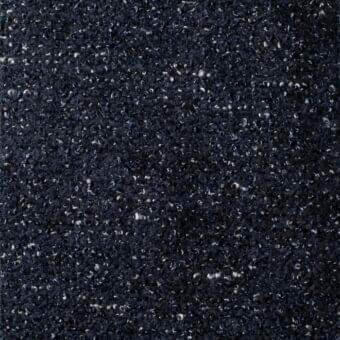 Navy diamond frise fabric texture with white & gray speckled pattern, matte finish, woven looped construction, Bonaldo special collection sp35.