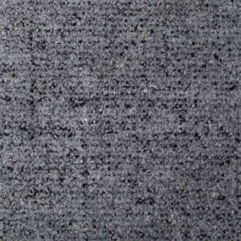 Dark gray diamond frise fabric texture with looped weave, matte finish, and subtle raised nubby surface; sample labeled “sp36”.