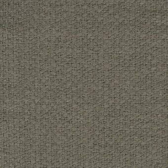 Olive green woven fabric sample displaying a dense, textured surface with subtle tonal variations and a compact, nubby weave.