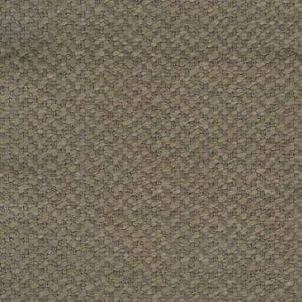 Olive-green woven fabric sample, dense textured surface, irregular knot pattern, matte finish, Bonaldo Jurga collection SP56.