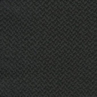 Charcoal gray woven fabric sample with a dense, nubby texture and irregular weave; matte finish, labeled “bonaldo jurga sp58”.