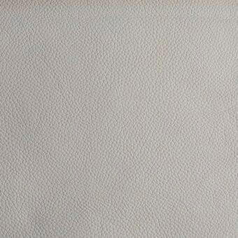 Light gray leather texture with a dense, irregular wrinkled pattern and matte finish, displaying subtle shading and diffused lighting.