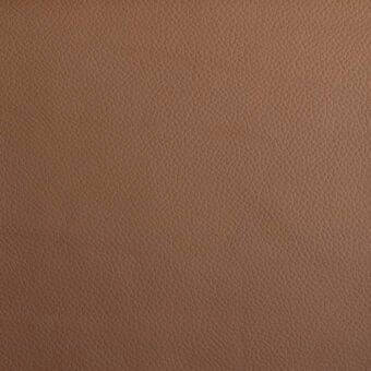 Brown leather texture sample with a pebble-grain pattern, warm medium tone, and consistent surface, identified as Bonaldo leathers (capri) L46.