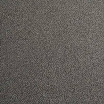Leather texture sample, muted gray tone, dense irregular wrinkles, matte finish, consistent pattern, natural grain, labeled “l50”.