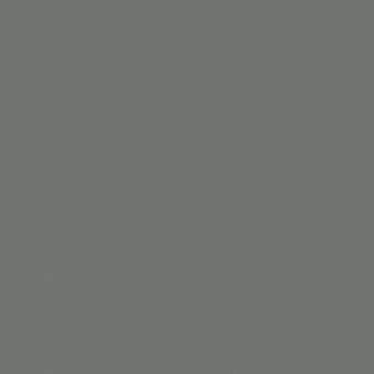 Emery leather swatch, medium gray, matte finish; uniform texture, cool tone, consistent color, fine grain, even lighting, Bonaldo leather sample.