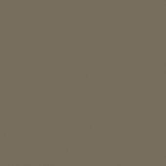 Leather swatch, muted brown taupe, matte texture with fine grain, light gray background, sample f22 from bonaldo leathers collection.