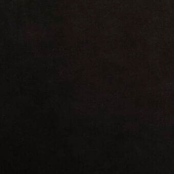 Dark brown nubuck leather sample from Bonaldo’s Ponza collection displays a granular texture and matte, velvety finish.