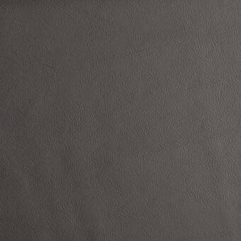 Dark gray leather texture sample with a fine, pebbled grain and matte finish; identified as “bonaldo procida d07”.