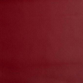 Procida D16 leather texture sample, deep red corrected grain, matte finish, consistent pebble pattern, subtle tonal variations, studio lighting.