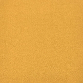 Eco leather texture in curry yellow, displaying a fine cracked grain and matte finish, consistent across the sample surface.