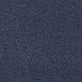 Dark blue eco leather texture with a dense, irregular linear pattern and matte finish, resembling subtly pebbled fabric for upholstery.