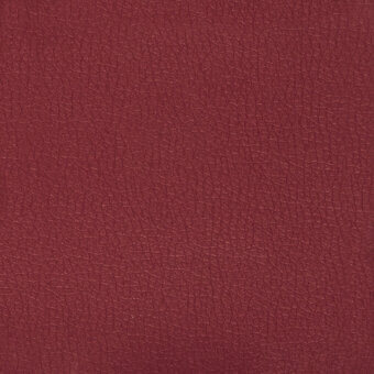 Burgundy eco leather texture with a matte finish, displaying an interwoven linear pattern and slightly raised pebble-like surface.
