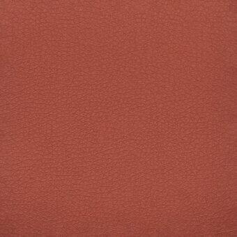 Reddish-brown eco leather texture with a dense, pebbled surface and irregular lines, displaying a warm mahogany tone and subtle shade variations.
