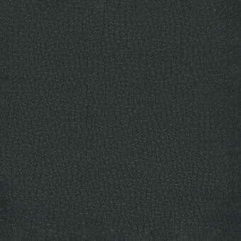 Dark green eco leather texture with irregular grain, matte finish, and dense crevice pattern; durable synthetic leather alternative.