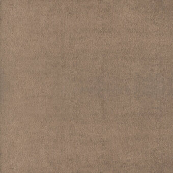 Nutmeg fabric swatch displaying a dense, granular texture with a matte finish; warm brown tone with gray undertones and a slightly raised surface.