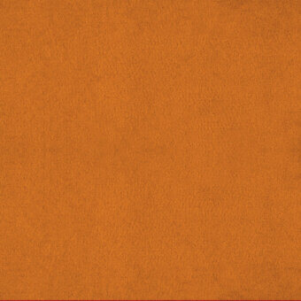 Papaya orange granular texture with even particle distribution, featuring a dark red horizontal band at the bottom edge, studio lighting.