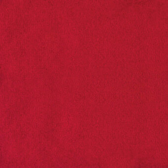 Poppy red fabric texture with a dense, granular weave and raised pile; close-up swatch “bouquet (2)” (tebq012) by Bontempi.