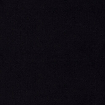 Black woven textile with a granular texture and matte finish, displaying a consistent dark tone and slightly irregular, dense fabric appearance.