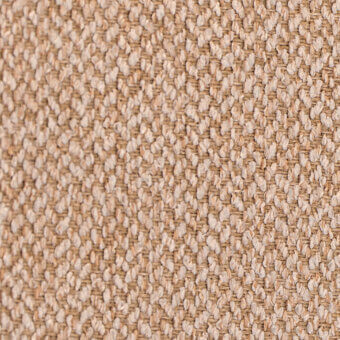 Woven fabric texture, oat beige with white speckles, tight grid weave, natural fiber appearance, subtle brand text “bontempi tego004”.