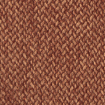 Brown woven fabric texture with irregular weave, subtle tonal variation, and small raised knots; Bontempi Gourmet collection sample.