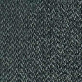Bontempi fabric sample, dark teal woven textile, dense nubby texture with irregular knots; Gourmet collection, tego018 – seaweed.