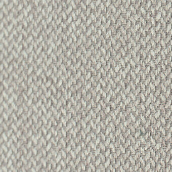 Light gray woven fabric texture with basketweave pattern, matte finish, and subtle tonal variations; label reads “bontempi > fabric > gourmet > tego020 – ice.”